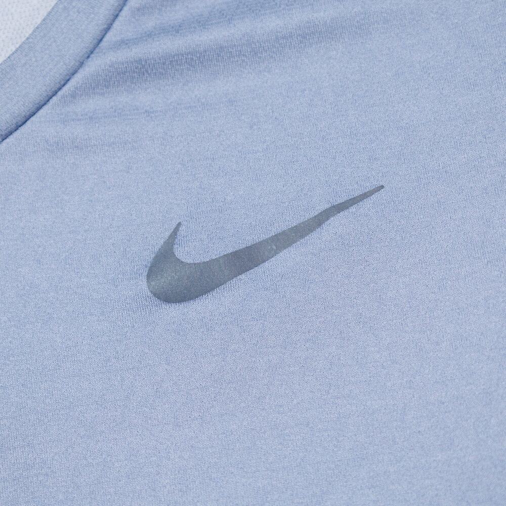 Nike Dri-Fit Stone Light Blue Running Short Sleeve T Shirt Womens Size XL - Picture 10 of 14